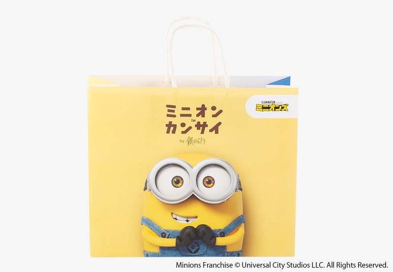 ミニオンと銀のぶどうがコラボ!関西限定スイーツブランド『ミニオンinカンサイ』誕生。第1弾「クッキーサンド」先行販売の阪急うめだ本店にミニオンたちが来場!