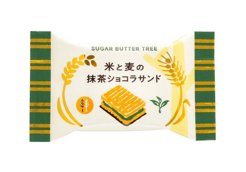 インバウンド向けのシュガーバターの木、誕生！“和”が香り立つ「米と麦の抹茶ショコラサンド」が国際空港に登場