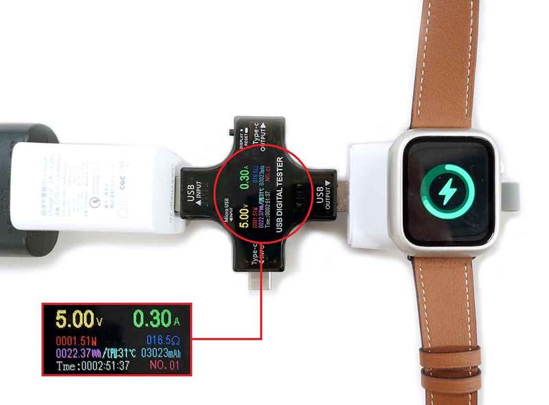 ダイソーの「ウォッチ チャージャー」が出張時のApple Watch充電にピッタリ！