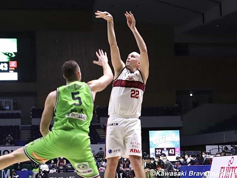 【Bリーグ】北海道が追い上げるも最後は100点ゲームで川崎が久々の試合を勝利/ニック