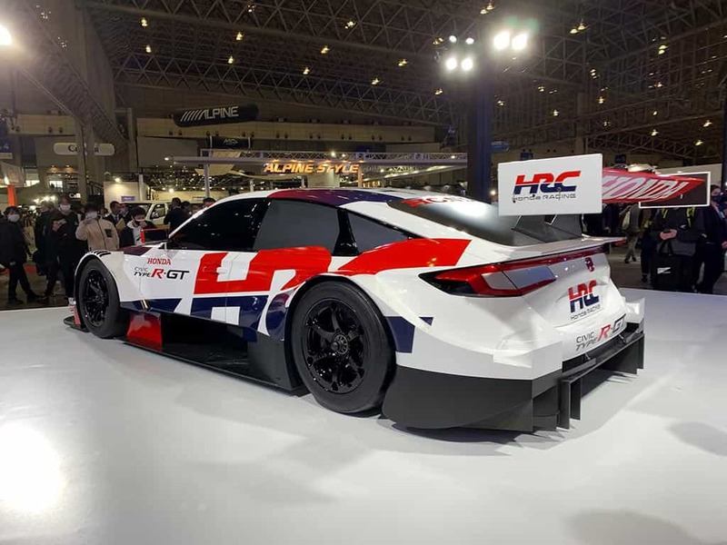 SUPER GT参戦に向けて鋭意開発中の「シビックTYPE R-GTコンセプト」を「東京オートサロン」で発表