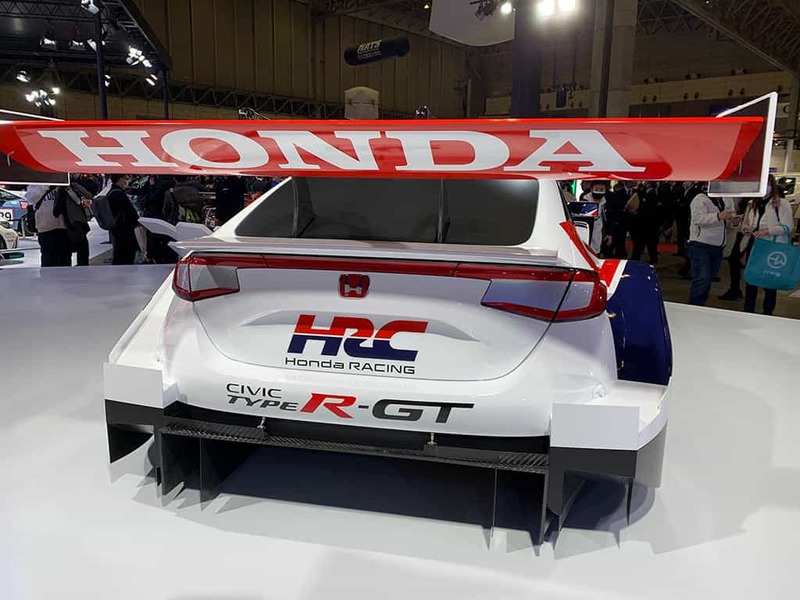 SUPER GT参戦に向けて鋭意開発中の「シビックTYPE R-GTコンセプト」を「東京オートサロン」で発表