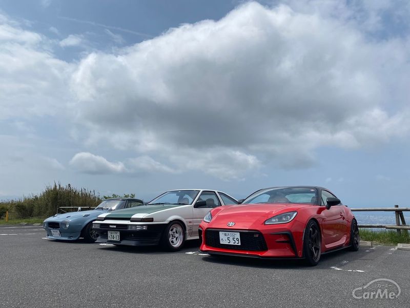 【 土屋圭市 × 織戸学 × 谷口信輝 】ドリキン マメ号 215馬力 AE86、MAX織戸 GR86、谷口信輝 渾身の力作、NOBハチが大集合！！