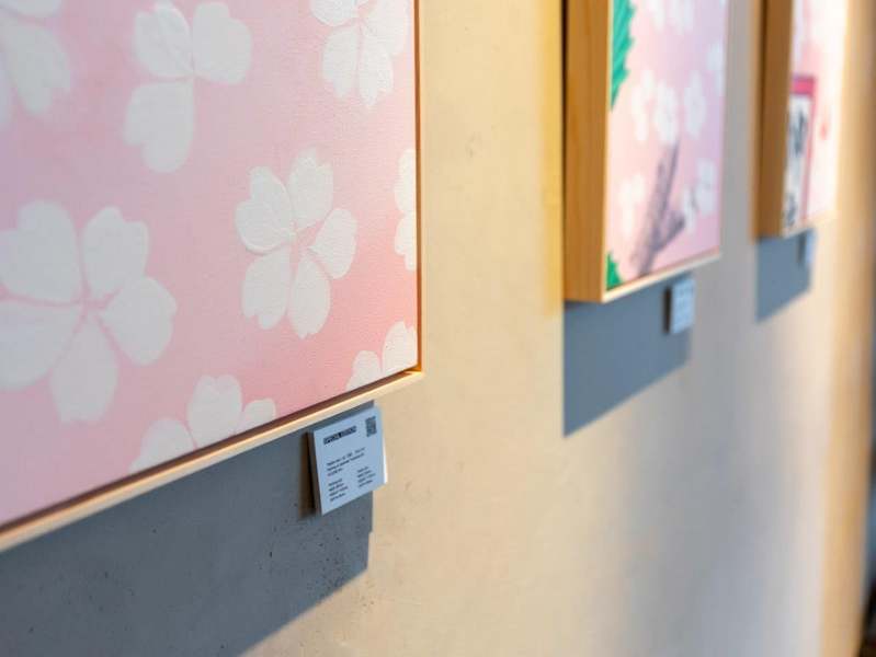 【プルマン東京田町】ホテル館内で快適にお花見、歌舞伎×満開の桜アート