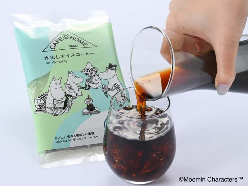 大好評の「ムーミンシリーズ」が期間限定で登場!水出しでも本格的なアイスコーヒー『CAFE@HOME ムーミン谷 水出しアイスコーヒー』が4月21日から新発売
