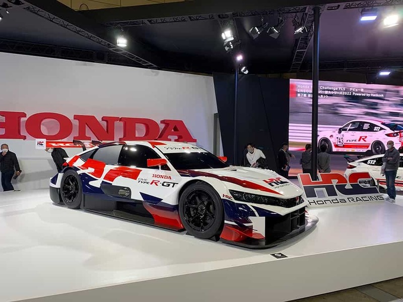 SUPER GT参戦に向けて鋭意開発中の「シビックTYPE R-GTコンセプト」を「東京オートサロン」で発表