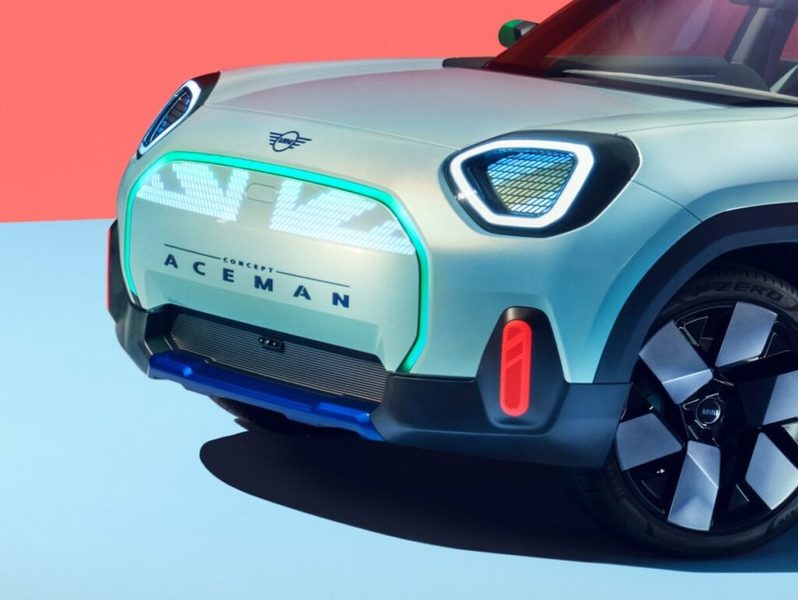 MINI初クロスオーバータイプの電気自動車「MINI Concept Aceman」発表