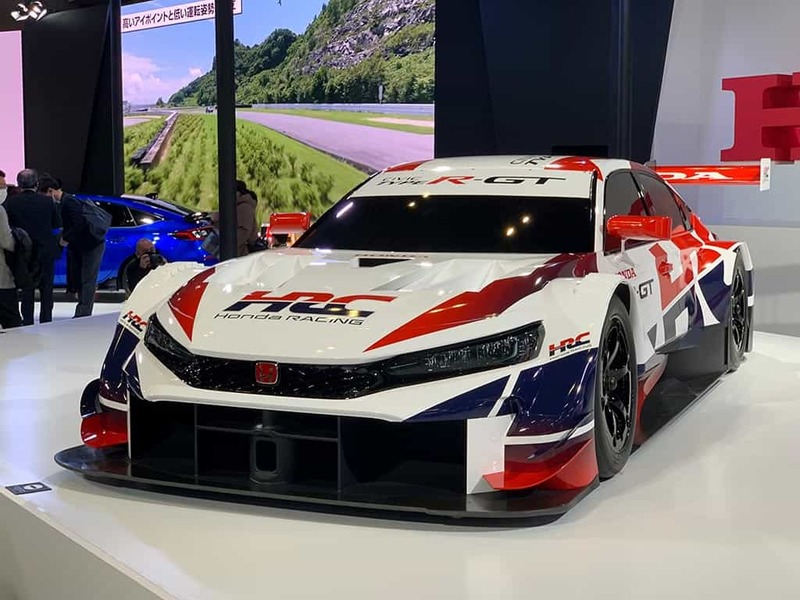 SUPER GT参戦に向けて鋭意開発中の「シビックTYPE R-GTコンセプト」を「東京オートサロン」で発表