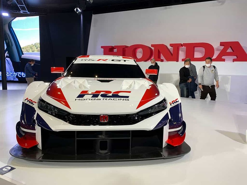 SUPER GT参戦に向けて鋭意開発中の「シビックTYPE R-GTコンセプト」を「東京オートサロン」で発表