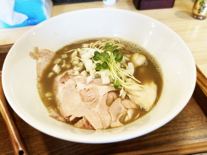 【熊本市中央区】住宅街にひっそりと隠れたシンプルイズベストな煮干しラーメン