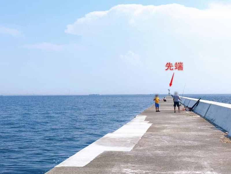 西宮浜の最南端にある「灯台」に行ってきた