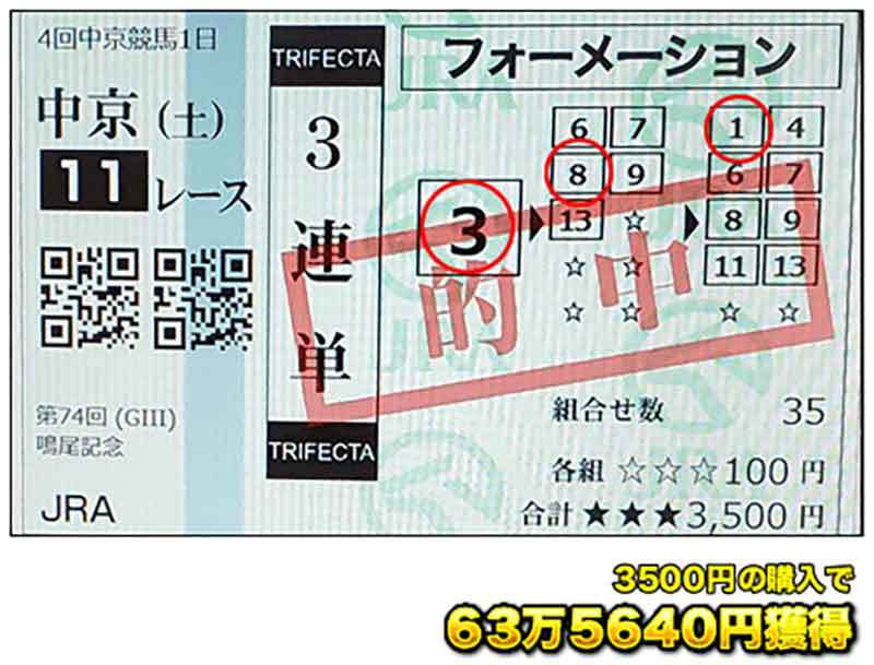 JRA有馬記念は宝の山！このグランプリで一獲千金が狙える4つの理由とは？ボーナスとお年玉をダブルゲット…