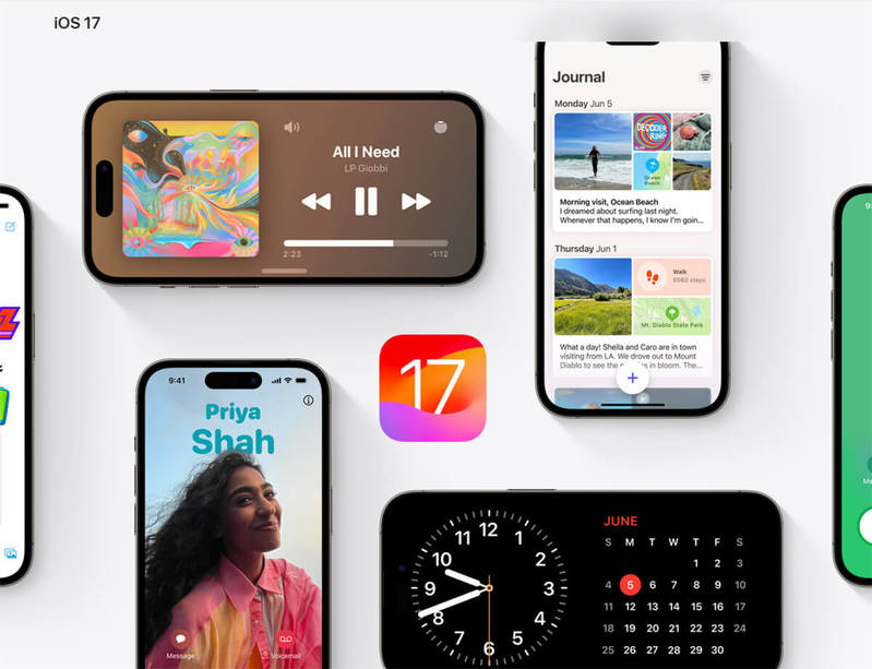 iOS 17が9月19日配信、新機能は盛りだくさん – 連絡先交換はiPhone同士を近づけるだけ 、など