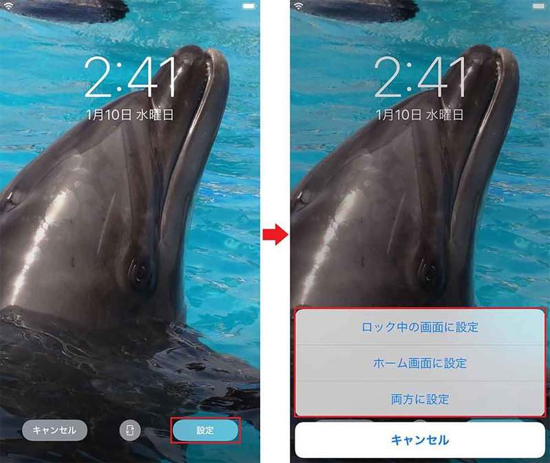 iPhoneの壁紙を自分で撮った写真に変更する方法！【iOS 16】