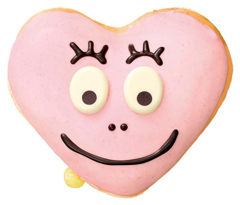 フランス発、世界中で人気の「バーバパパ」とのコラボレーション第3弾！『Heartful BARBAPAPA with Krispy Kreme』