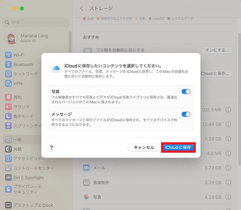 【Mac】システムデータを減らす方法 – 内部ストレージ容量を圧迫している可能性も