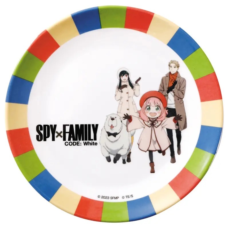 「ほっともっと」「劇場版SPY×FAMILY CODE：White」【キャンペーン第一弾】専用予約サイトで3,000円以上購入でオリジナルメラミンプレート(2枚セット)プレゼント