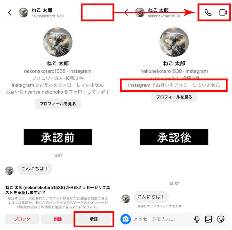 インスタで無料で使える「電話」のかけ方・応答のやり方：グループDMでの通話方法も