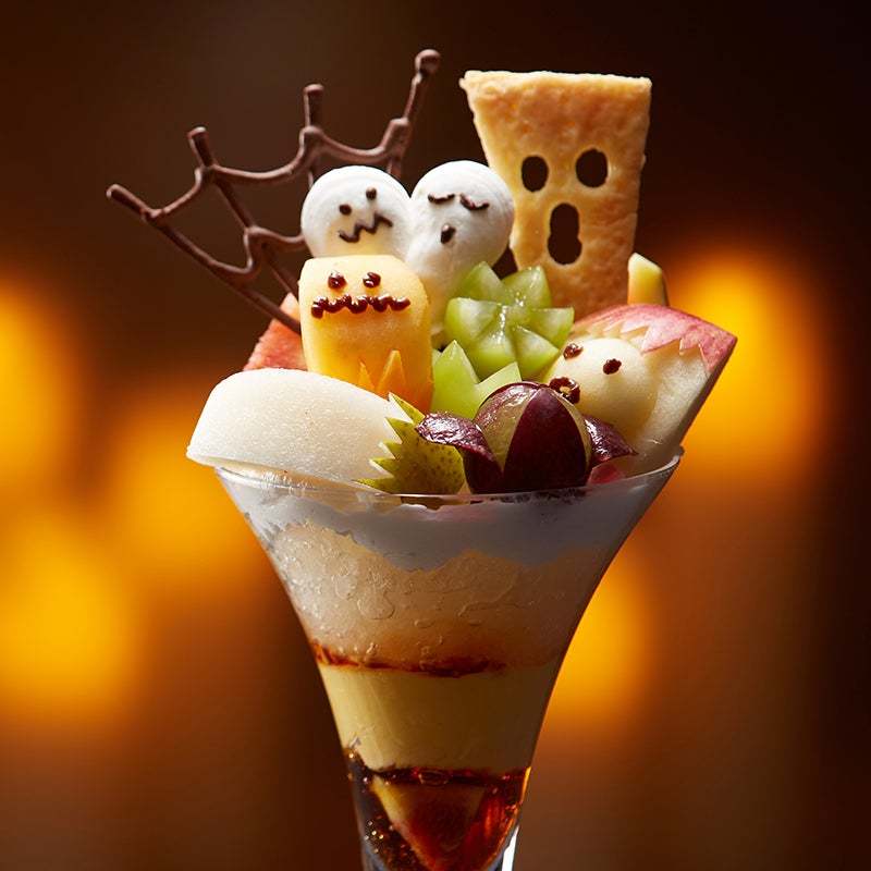 【タカノフルーツパーラー】TAKANO’S HALLOWEEN with ghosts and fruitsで秋のフルーツを楽しむデザート