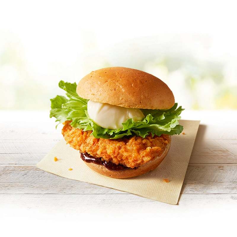 【チキンフィレバーガーファン必見!】 食欲そそる“ガーリックペッパーソース“でキリッとスパイシー「ガーリックペッパーチキンフィレバーガー」 10月25日(水)から数量限定発売