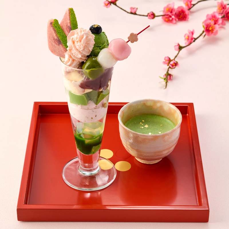 【桜と抹茶が織りなす「春スイーツ」特集】売り切れが絶えない幻のスイーツ「Petitパフェ花咲」等、4月下旬まで味わえる限定商品を販売中!