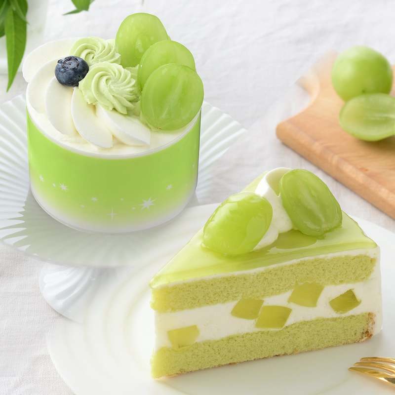 【銀座コージーコーナー】はじけるおいしさをパルフェやケーキで堪能! 8月18日から、“シャインマスカット“フェアを開催