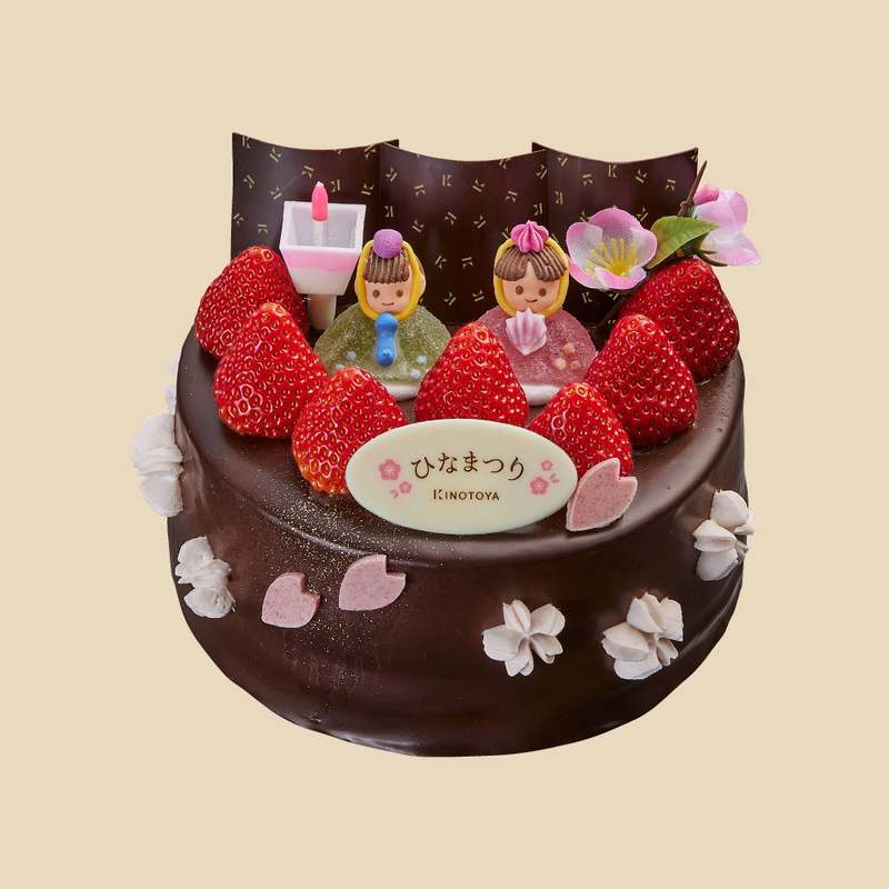 札幌の洋菓子【きのとや】ひなまつりケーキご予約承り開始！