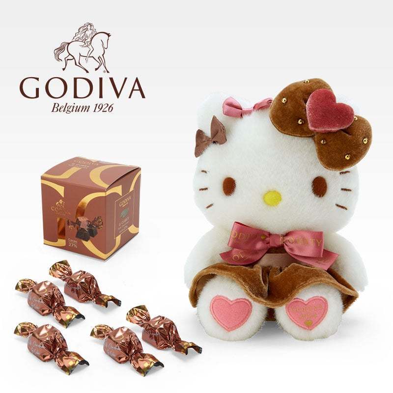 毎年人気のバレンタイン向けギフトセットに新たにクロミが仲間入り!「サンリオキャラクターズ GODIVAギフトセット」2024年1月11日発売