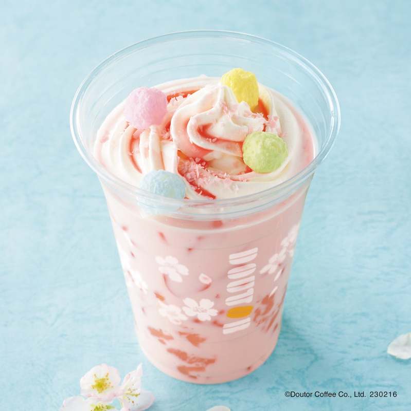 ひと足早いお花見しませんか？　ドトールコーヒーショップにて2月16日より　“#ドトールさくら祭り”を開催！