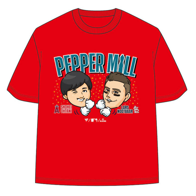 大谷翔平&ヌートバーの「ペッパーミルTシャツ」が驚異の売れ行きで3万枚を突破