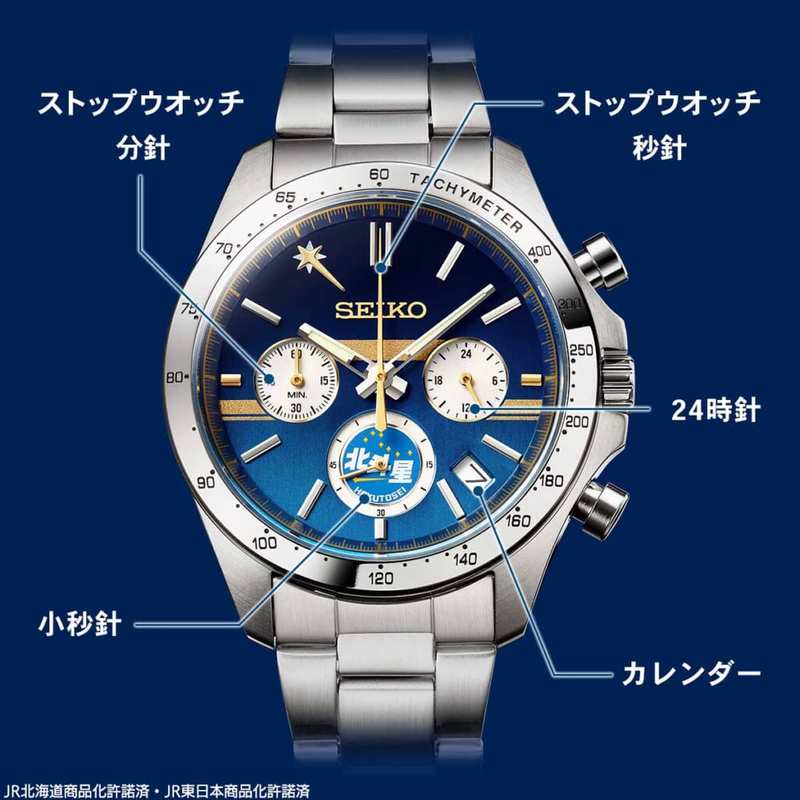 【鉄道マニア垂涎】セイコー、限定コラボ!北斗星や“完全引退記念”白いロマンスカーも