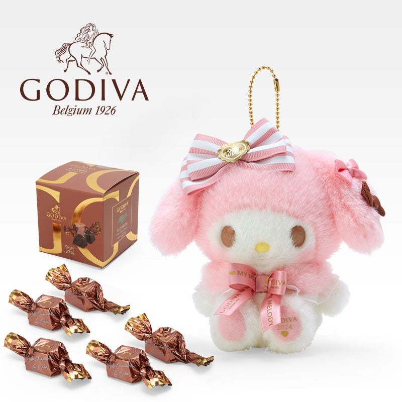 毎年人気のバレンタイン向けギフトセットに新たにクロミが仲間入り!「サンリオキャラクターズ GODIVAギフトセット」2024年1月11日発売