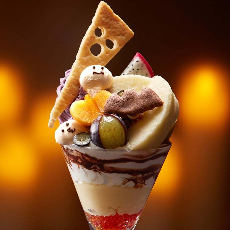 【タカノフルーツパーラー】TAKANO’S HALLOWEEN with ghosts and fruitsで秋のフルーツを楽しむデザート
