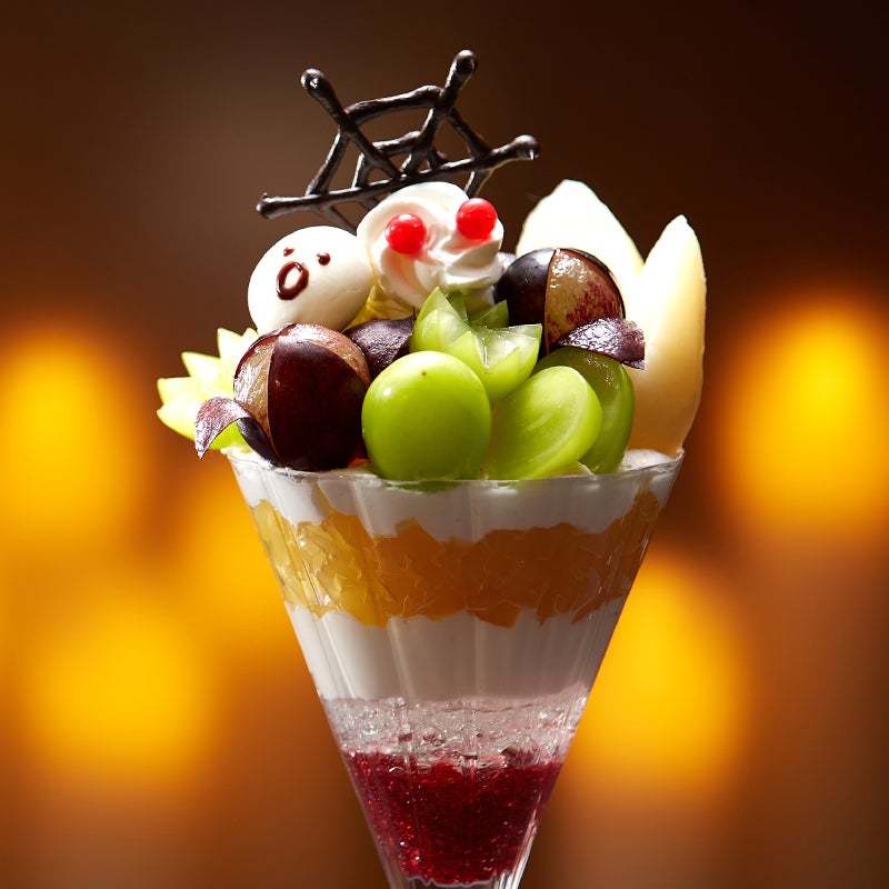 【タカノフルーツパーラー】TAKANO’S HALLOWEEN with ghosts and fruitsで秋のフルーツを楽しむデザート