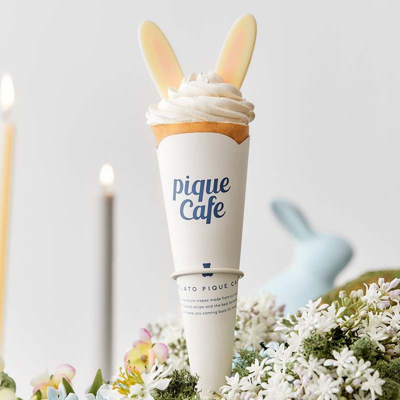 【gelato pique cafe(ジェラート ピケ カフェ)】“Let’s Start EASTER PARTY“限定ウサギスイーツを販売！「USAGI ONLINE」10周年記念グッズも登場