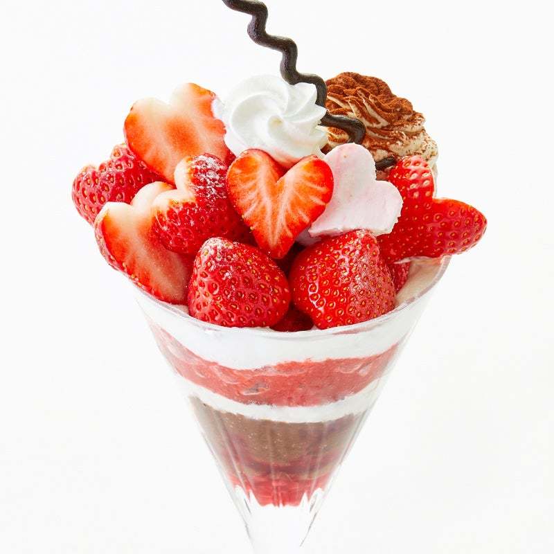 【タカノフルーツパーラー】バレンタインはチョコと苺の組み合わせでスイートな時間を。