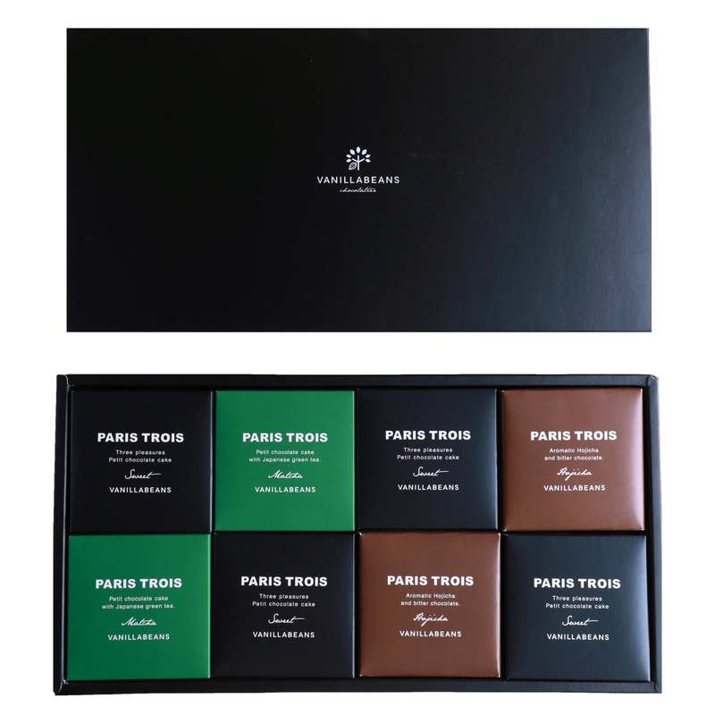 抹茶&ほうじ茶の期間限定プチケーキ。VANILLABEANSオンラインショップ限定、「パリトロ」など秋のスイーツギフト8月15日(火)販売開始!