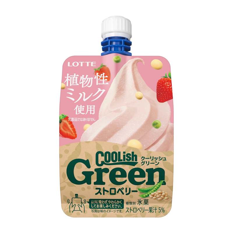 『クーリッシュ Green バニラ』全国(コンビニエンスストア除く)で発売/ 『クーリッシュ Green ストロベリー』全国の一部企業店舗限定(コンビニエンスストア除く)で発売