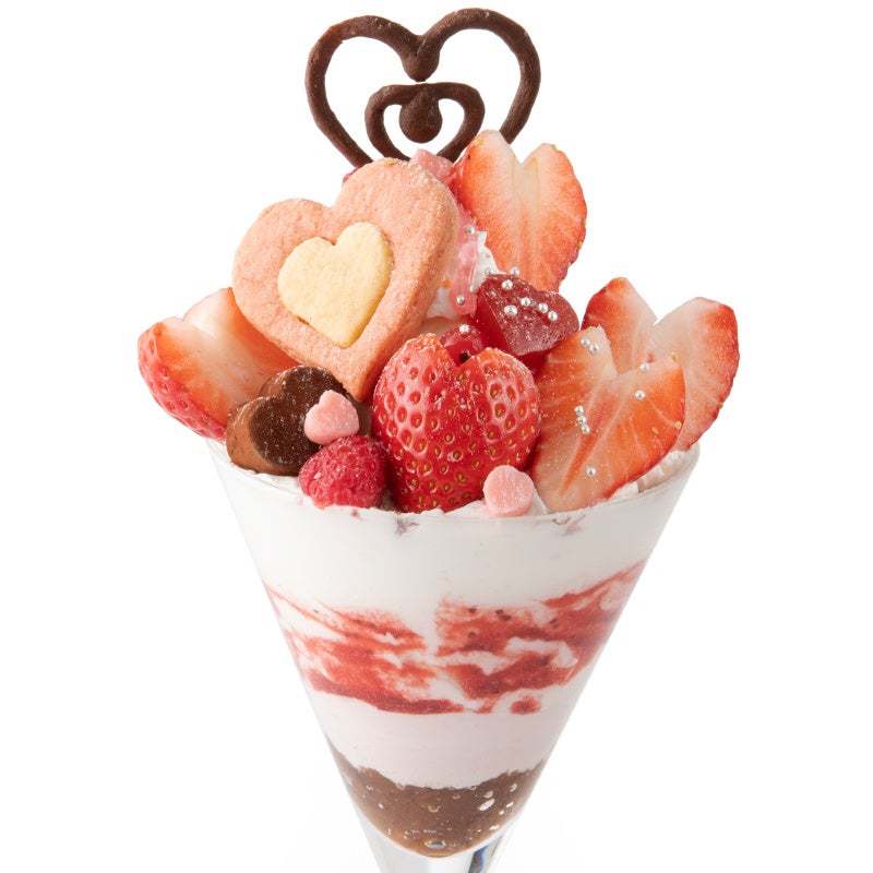 【タカノフルーツパーラー】バレンタインはチョコと苺の組み合わせでスイートな時間を。