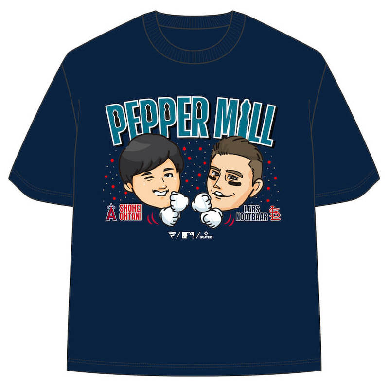 大谷翔平&ヌートバーの「ペッパーミルTシャツ」が驚異の売れ行きで3万枚を突破