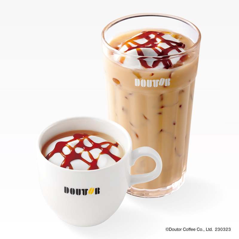 ドトールコーヒーショップにて3月23日（木）より　沖縄黒糖×あずきの季節ラテドリンク、新作ケーキの黒糖ミルクレープを発売
