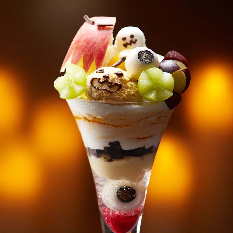 【タカノフルーツパーラー】TAKANO’S HALLOWEEN with ghosts and fruitsで秋のフルーツを楽しむデザート