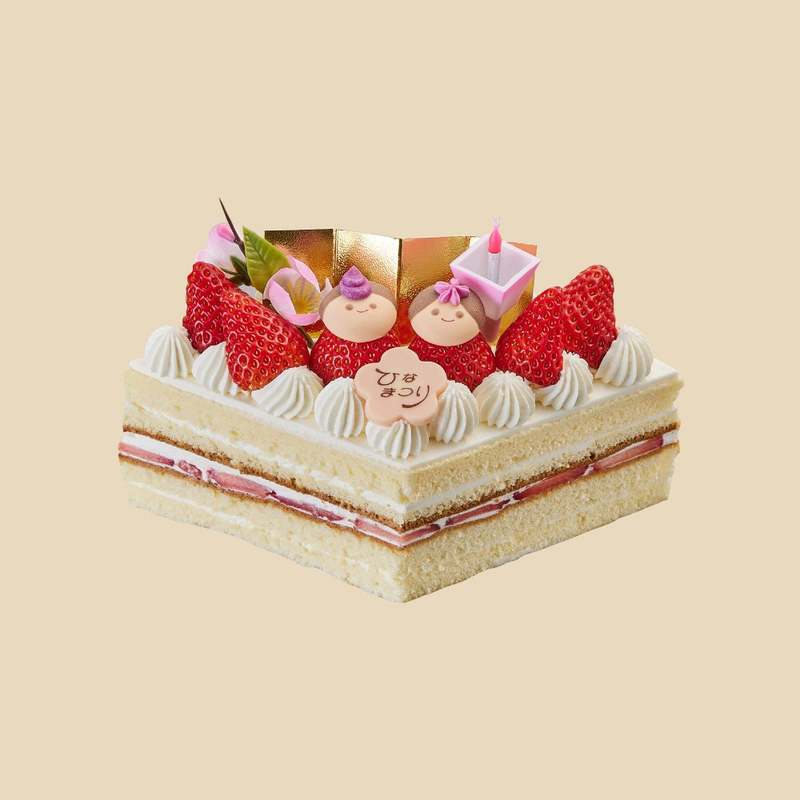 札幌の洋菓子【きのとや】ひなまつりケーキご予約承り開始！
