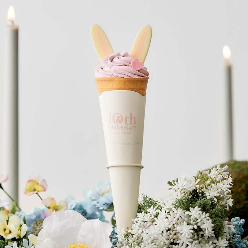 【gelato pique cafe(ジェラート ピケ カフェ)】“Let’s Start EASTER PARTY“限定ウサギスイーツを販売！「USAGI ONLINE」10周年記念グッズも登場