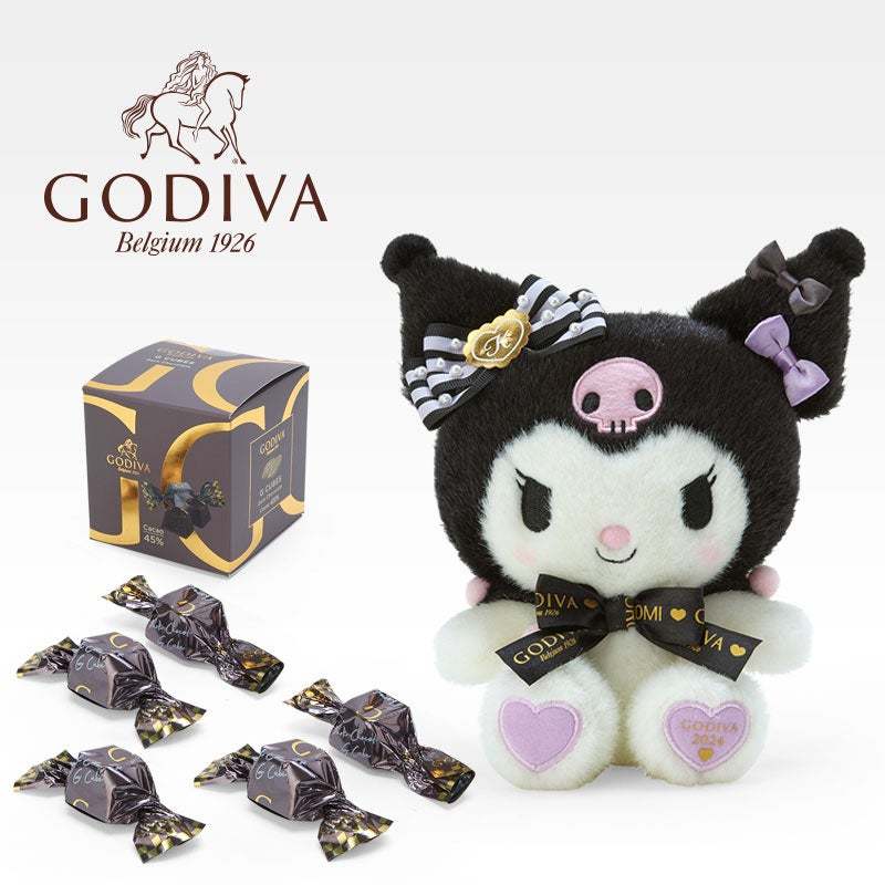 毎年人気のバレンタイン向けギフトセットに新たにクロミが仲間入り!「サンリオキャラクターズ GODIVAギフトセット」2024年1月11日発売