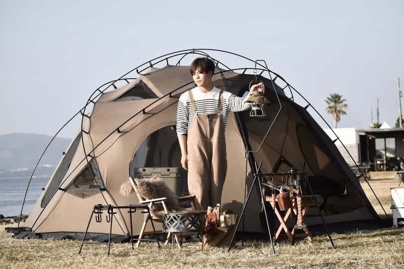 ジムニーでキャンプをするのが1番好き♪キャンプ場で働く男子が選んだジムニーシエラはこれだ！
