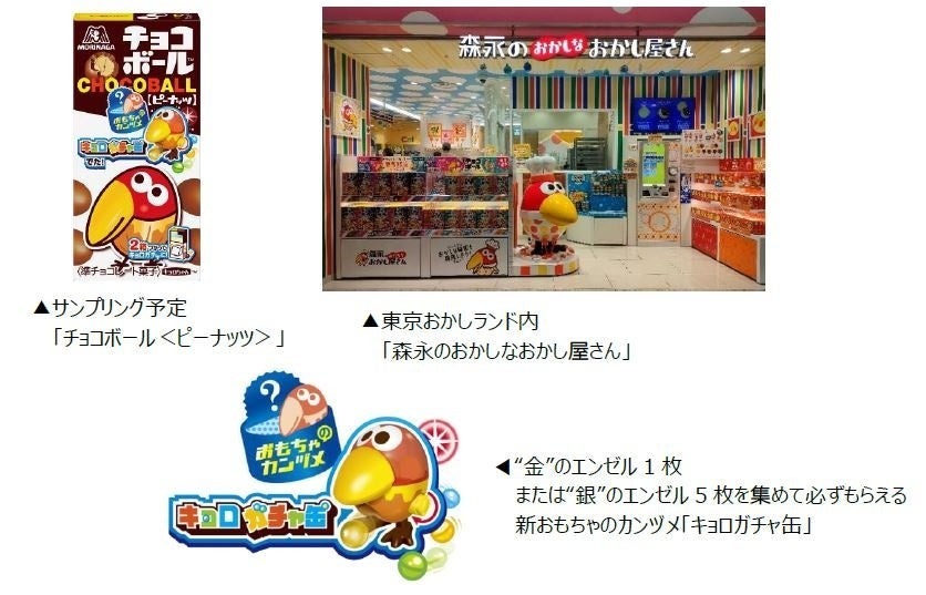 約1年半ぶりに刷新！新おもちゃのカンヅメ「キョロガチャ缶」を記念して特別イベント開催！「チョコボール1,000個 サンプリング」