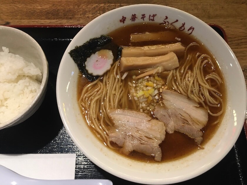 銀座ランチ日記その17「中華そば ふくもり 日比谷ラーメンアベニュー店」