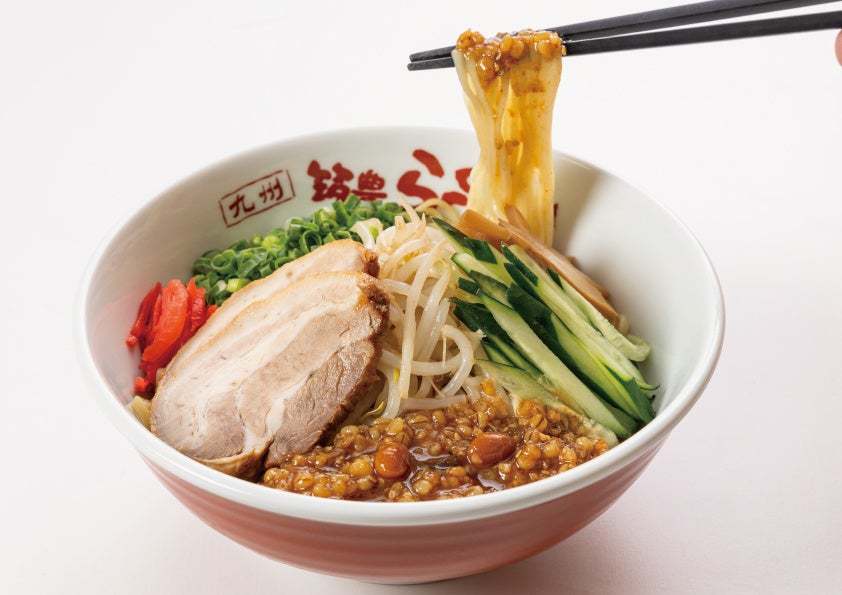 九州筑豊ラーメングループ夏季限定「冷やし中華」創業者考案商品「もろみ味噌まぜそば」販売開始！