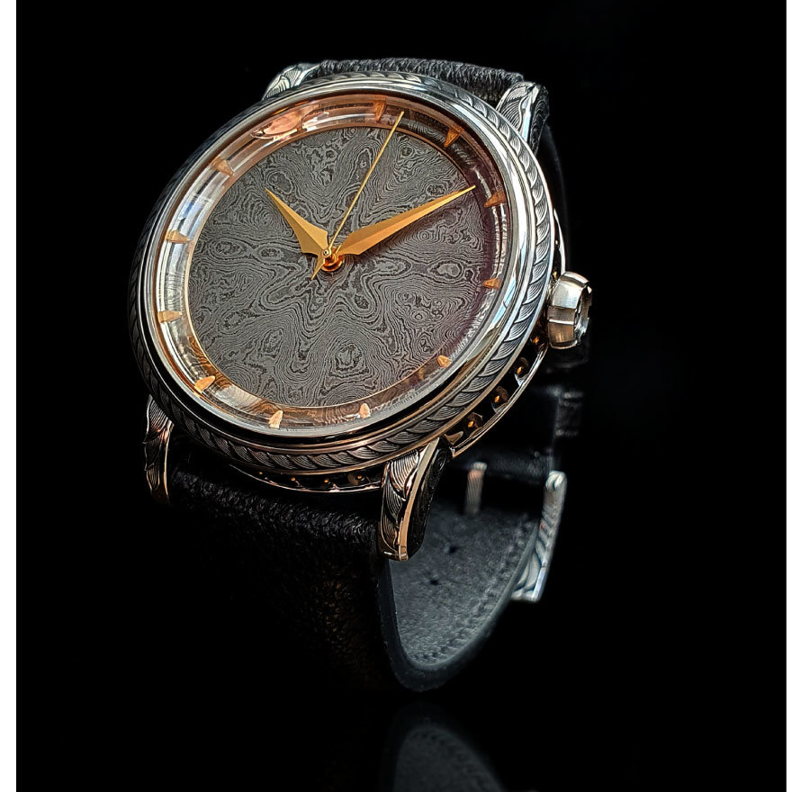 【ジン、ヴァルドホフほか、ダマスカススチールウオッチ3選】古代の金属を再現!?